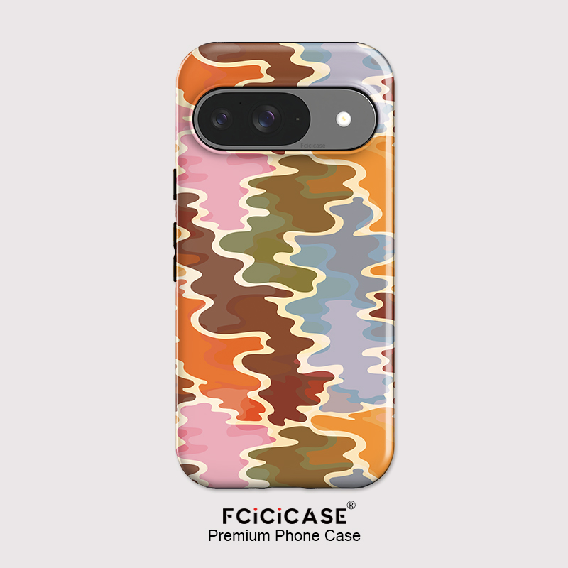 Google Pixel 9 - Акриловый матовый чехол Fcicicase для Google