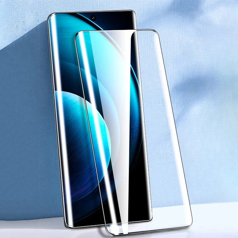 Vivo V40 - Изогнутое Оригинальное закаленное 3d-стекло с полным